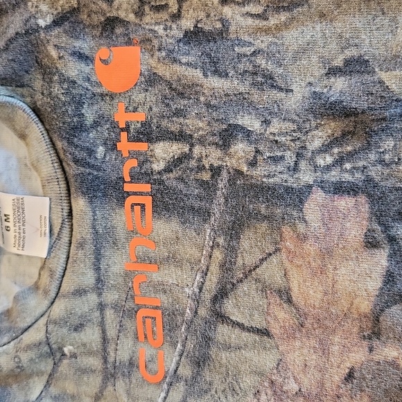 Carhartt camo long sleeved onesie/bodysuit - Picture 3 of 3